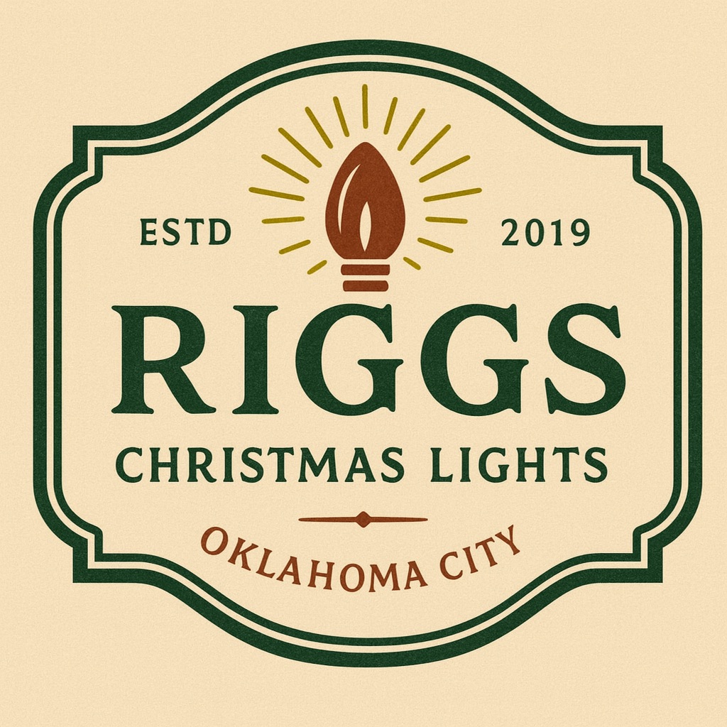 Riggs Christmas Lights OKC - Professional Christmas Light Installation Services Logo